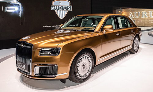 Aurus Senat - Rolls-Royce của Nga trình làng ở Geneva