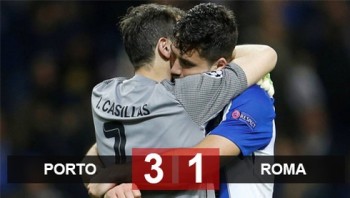 Porto 3-1 Roma: Thêm cú lội ngược dòng nghẹt thở nhờ VAR