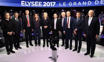 Bầu cử Pháp: 11 ứng cử viên tranh luận trực tiếp trên truyền hình