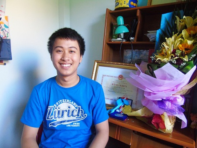 Quảng Bình: “Chàng trai vàng” quyết tâm giành huy chương Vàng Olympic Vật lý châu Á