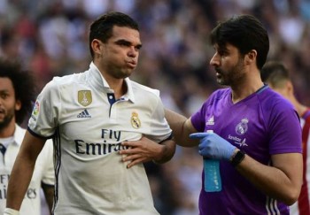 Pepe gãy xương sườn, Real “méo mặt” trước đại chiến với Bayern