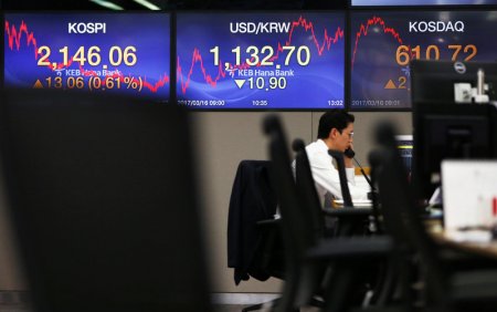 Thị trường châu Á tụt dốc vì căng thẳng Mỹ - Bắc Triều Tiên