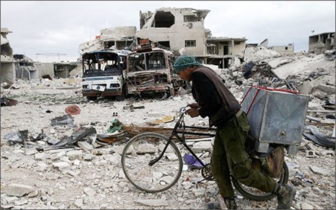 Nga tìm thấy phòng thí nghiệm và kho chứa hóa chất ở Douma