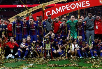 Đại thắng Sevilla 5-0, Barcelona vô địch Cúp Nhà vua lần thứ 30