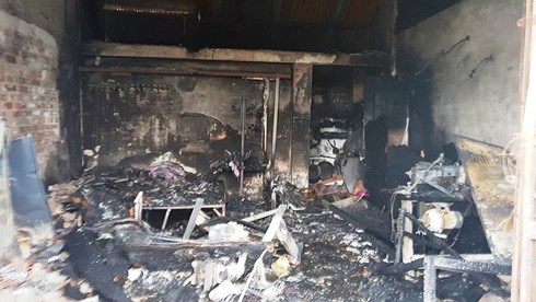 Cháy cửa hàng điện lạnh ở Nam Định, 3 mẹ con tử vong thương tâm