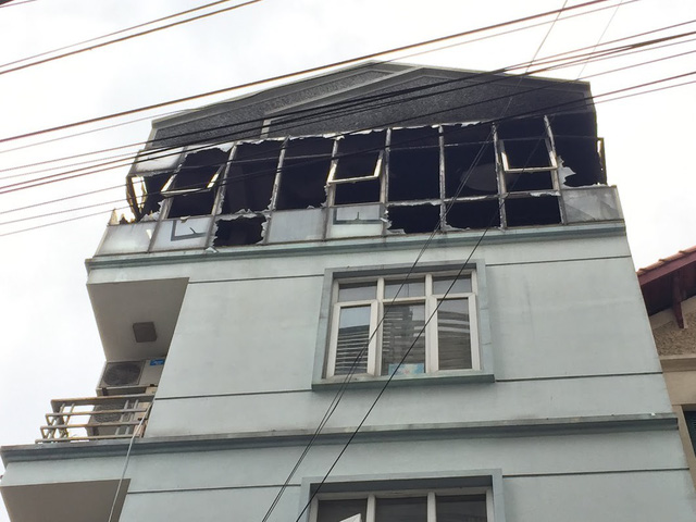 Hà Nội: Cháy cơ sở mầm non trên đường Hoàng Văn Thái