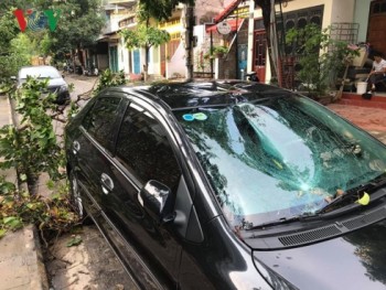 Lốc xoáy ở Lào Cai, hơn 70 nhà dân bị tốc mái