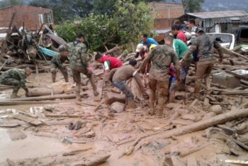 Lở đất kinh hoàng tại Colombia khiến 28 người thiệt mạng