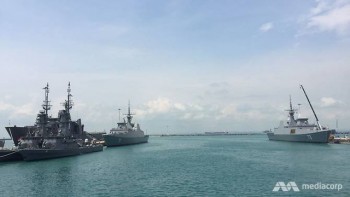 30 tàu chiến các nước đổ tới Singapore dự lễ duyệt hạm quốc tế