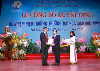 Bổ nhiệm GS.TS Nguyễn Quý Thanh làm Hiệu trưởng Trường ĐH Giáo dục