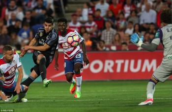 Granada 0-4 Real Madrid: Cú đúp của Rodriguez và Morata