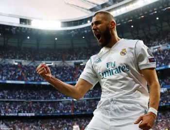 Benzema ghi cú đúp, Real vào chung kết Champions League 2017/2018