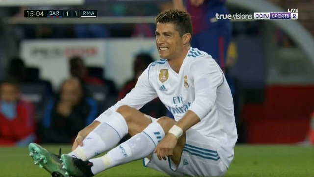 Real Madrid đón tin cực buồn về C.Ronaldo sau trận gặp Barcelona