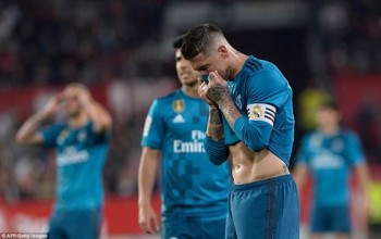 Ramos hóa “tội đồ”, Real thất bại đau đớn trước Sevilla