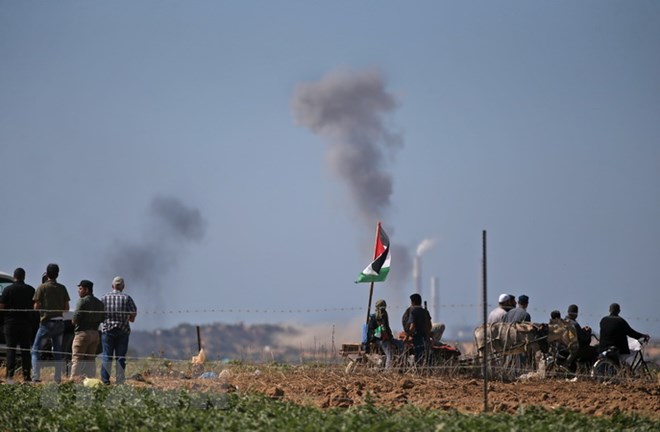Quân đội Israel tiếp tục tấn công các mục tiêu Hamas ở Dải Gaza