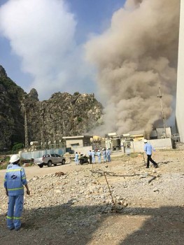 Nhà điều hành của nhà máy xi măng Xuân Thành nổ như bom