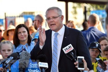 Thủ tướng Australia Morrison tuyên thệ nhậm chức nhiệm kỳ mới