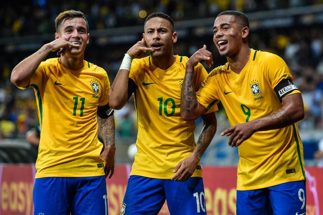 doi tuyen brazil boi trong tien neu vo dich world cup 2018