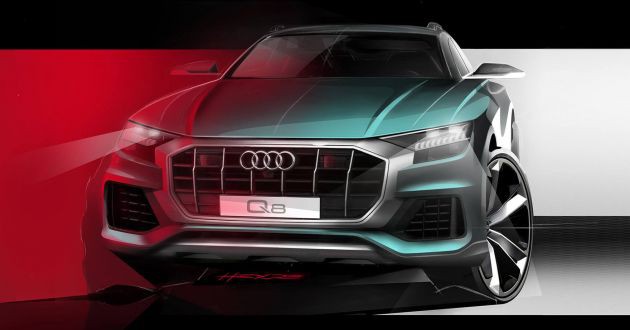Hé lộ hình ảnh của Audi Q8 trước ngày ra mắt