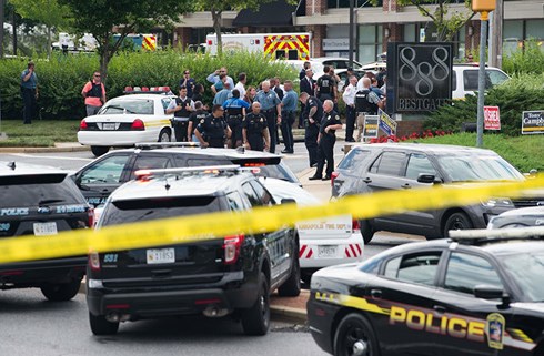 4 người chết trong vụ xả súng ở văn phòng một tờ báo tại Mỹ