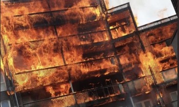 Cháy chung cư ở London, 100 lính cứu hỏa được huy động