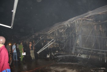 Cháy lớn ở chợ đêm Phú Quốc, thiệt hại nhiều tỷ đồng