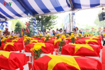 Lễ truy điệu các liệt sĩ hy sinh trong trận đánh Tết Mậu Thân 1968