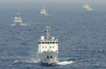 Trung Quốc điều 4 tàu hải cảnh tiến vào lãnh hải của Nhật Bản