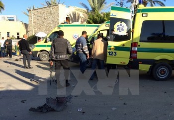 Đánh bom ở Bắc Sinai làm 5 cảnh sát Ai Cập thiệt mạng