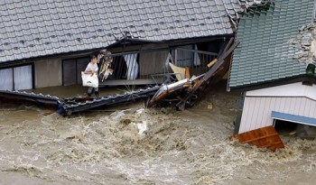 Số người thiệt mạng do lũ lụt tại Nhật Bản tiếp tục gia tăng