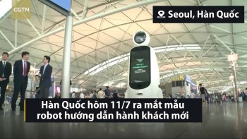 Hàn Quốc ra mắt robot chỉ đường mới tại sân bay