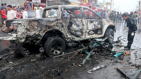 Philippines: Ít nhất 6 người thiệt mạng trong vụ đánh bom xe