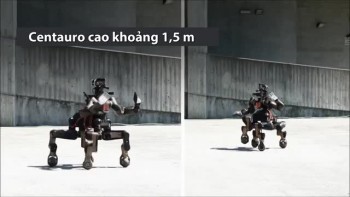 Robot 4 chân hỗ trợ cứu người trong thảm họa