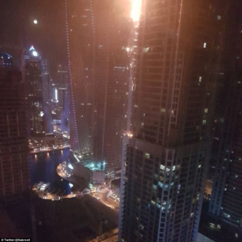 hinh anh lua chay ngun ngut nhan chim chung cu torch o dubai