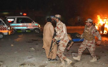 Đánh bom liều chết ở Pakistan làm 55 người thương vong