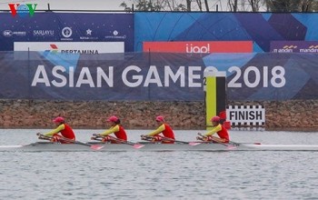 Đội Rowing: “Vinh dự khi giành HCV đầu tiên cho Việt Nam ở ASIAD 2018“