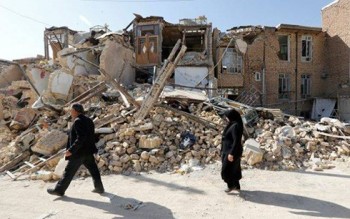 Iran: 59 người thương vong vì động đất