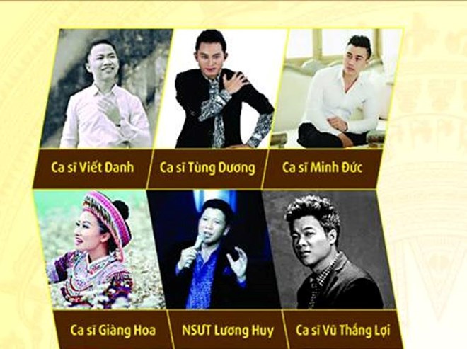 Tùng Dương, Anh Thơ biểu diễn trong đêm nhạc Nguyễn Anh Trí