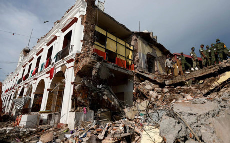 Động đất mạnh rung chuyển miền Nam Mexico, 50 người thiệt mạng