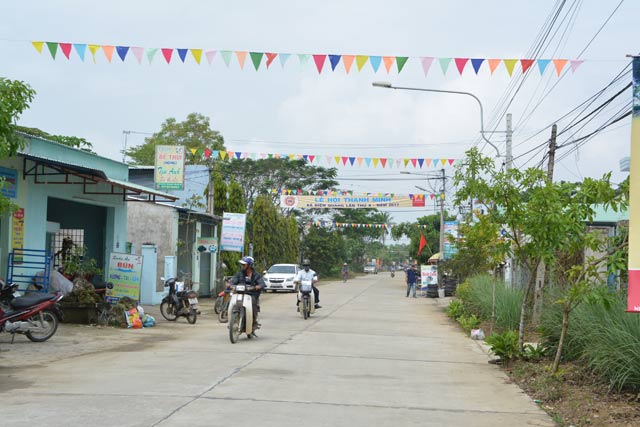 Xây dựng “Khu dân cư NTM kiểu mẫu” ở Quảng Nam: Điểm sáng thị xã Điện Bàn