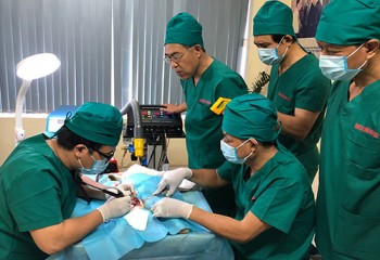 Thử nghiệm thành công thiết bị cầm máu của người Việt