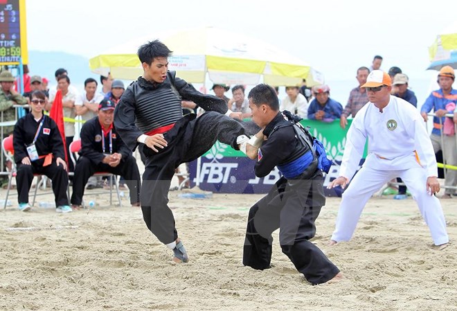 Đoàn Việt Nam củng cố vị trí đầu tại Đại hội thể thao bãi biển châu Á