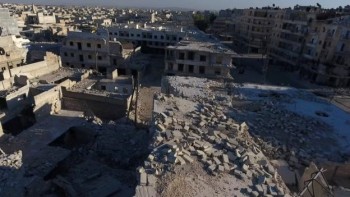 Syria: Thành phố Aleppo bị không kích và tấn công bằng bom thùng