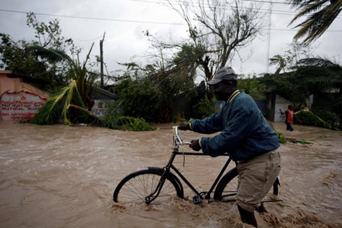 Số người thiệt mạng do bão Matthew tại Haiti tăng lên 283 người