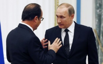 Bất đồng về Syria, Tổng thống Putin từ chối gặp mặt ông Hollande