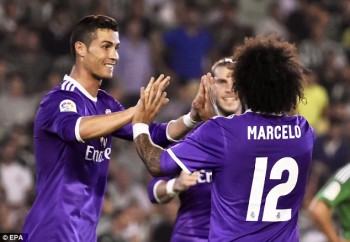 Betis 1-6 Real Madrid: Isco chói sáng