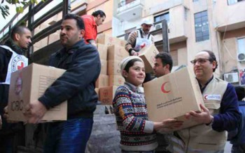 Các chuyến hàng cứu trợ quốc tế đầu tiên cho Mosul đã đến Iraq