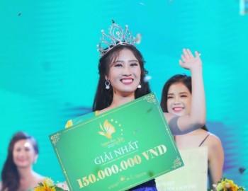 Nguyễn Dương Tiểu Vy đăng quang “Người đẹp xứ Trà” lần thứ IV năm 2017