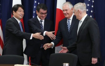 Bộ trưởng Quốc phòng Mỹ - Nhật - Hàn nhóm họp về Triều Tiên
