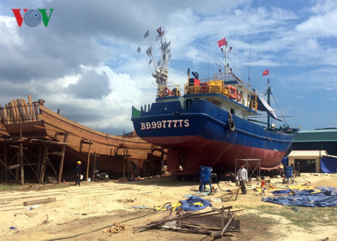 Doanh nghiệp chưa sửa xong tàu vỏ thép của ngư dân Bình Định như cam kết